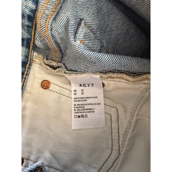 AE77 Premium Denim Women's Cut-Off High Rise Shorts Sz 29 NWT - Picture 9 of 16